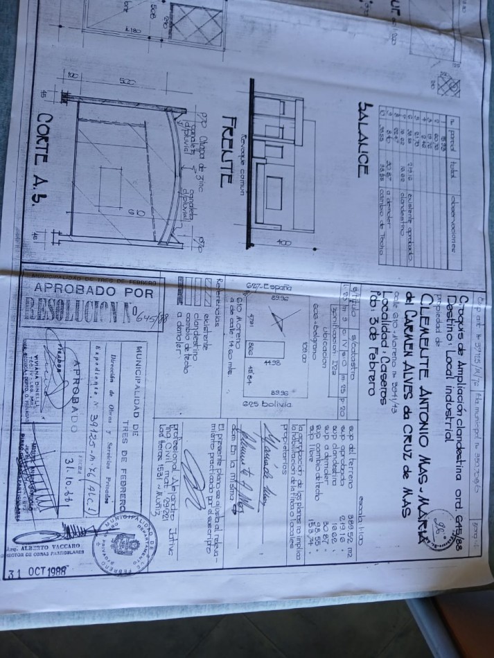 Deposito o Galpon en Venta Caseros Amplio, Seguro Muy Buena Ubicacion