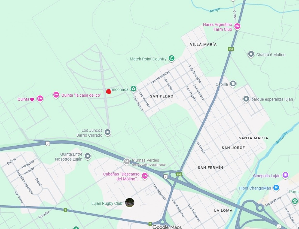 Lote en Venta Barrio Privado Los Juncos Lujan