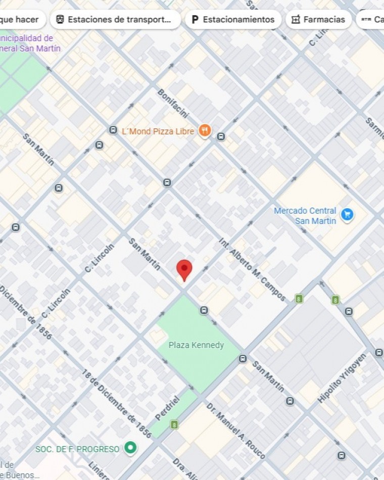 Departamento En Venta En San Martin Centro Con Cochera